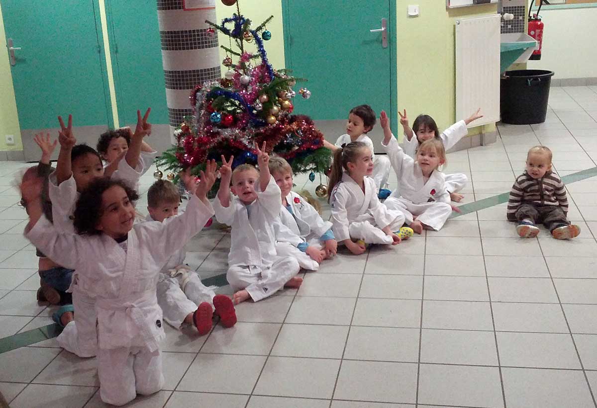 Arbre de Noël 2015 au dojo