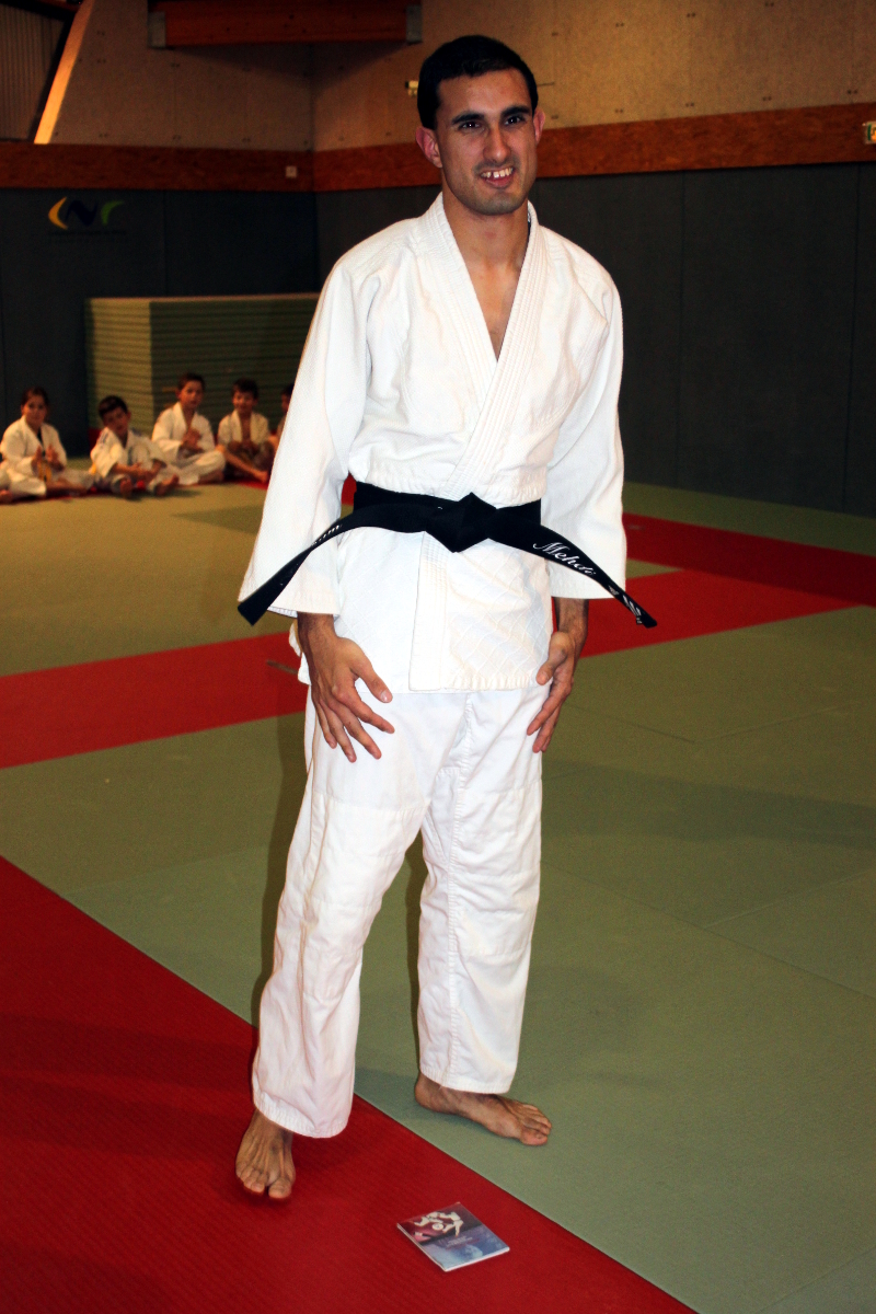 Une ceinture noire d'exception pour Mehdi DERGHAM.