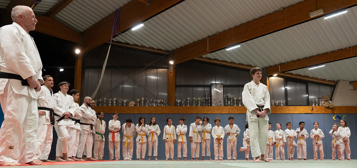 Une ceinture noire pour Romain